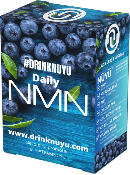 NŪYŪ Daily NMN™ Longevity Drink-Blueberry Breeze