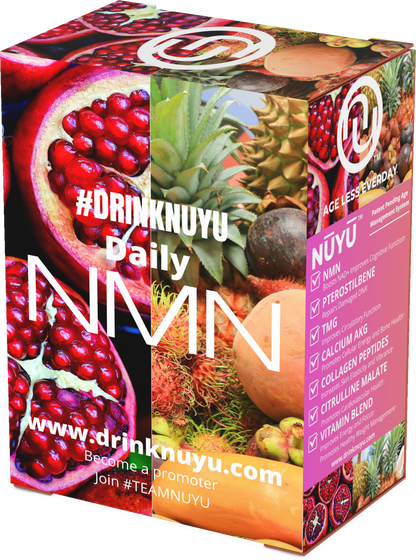 NŪYŪ Daily NMN™ Longevity Drink-Pomegranate Punch