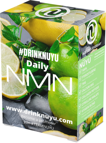 **Pre Order** NŪYŪ Daily NMN™ -Trial Builder Mini Lemon Lime